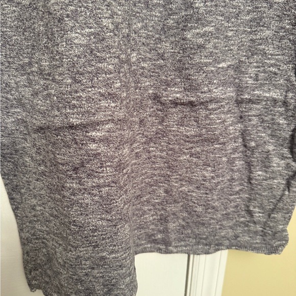 New Free People gray skirt sweater shirt set large $198 boho dress Anthropologie - Picture 10 of 12